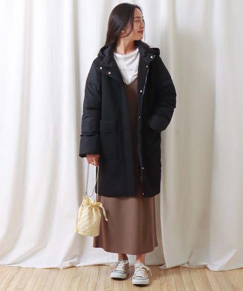 「libelle more」 コート M ブラック レディース_画像3