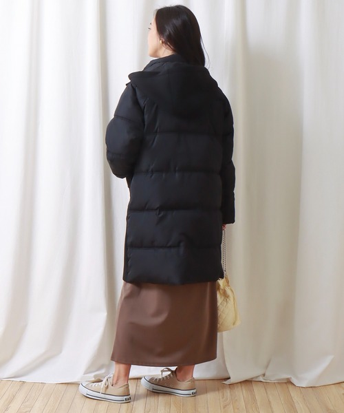 「libelle more」 コート M ブラック レディース_画像5