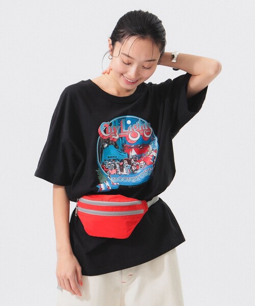 tシャツ 「別注」City Lights Bookstore / Pat Ryan Tシャツ レディース