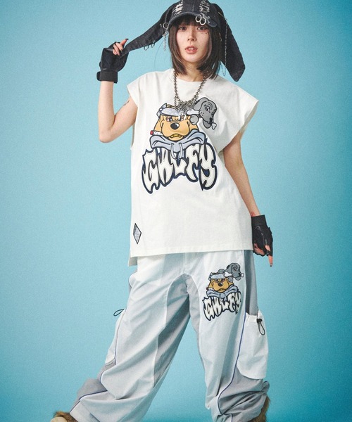 GALFY（ガルフィー） tシャツ 袖を忘れしT/ノースリーブTシャツ メンズ