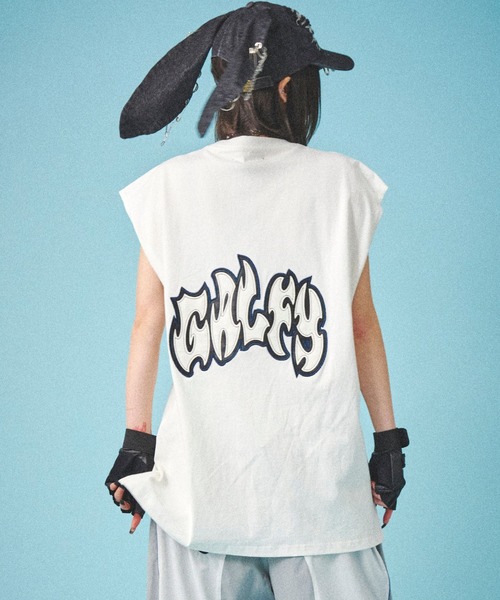 GALFY tシャツ GALFY（ガルフィー）袖を忘れしT/ノースリーブT