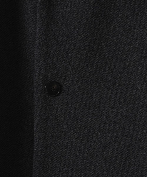 「Casper John」 ステンカラーコート X-SMALL ブラック メンズ_画像4