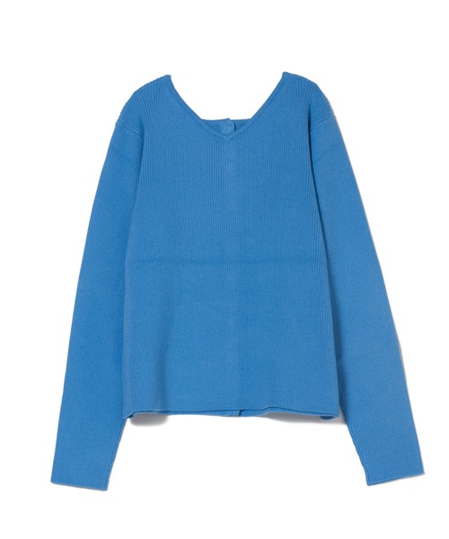 「LAYMEE」 ニットカーディガン FREE ブラック レディース_画像5