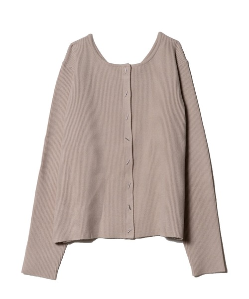 「LAYMEE」 ニットカーディガン FREE ブラック レディース_画像7