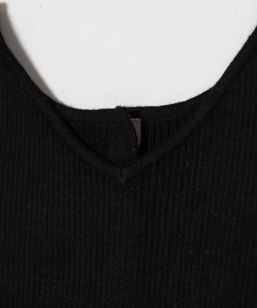 「LAYMEE」 ニットカーディガン FREE ブラック レディース_画像8