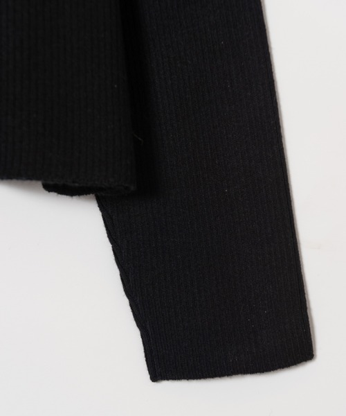 「LAYMEE」 ニットカーディガン FREE ブラック レディース_画像9