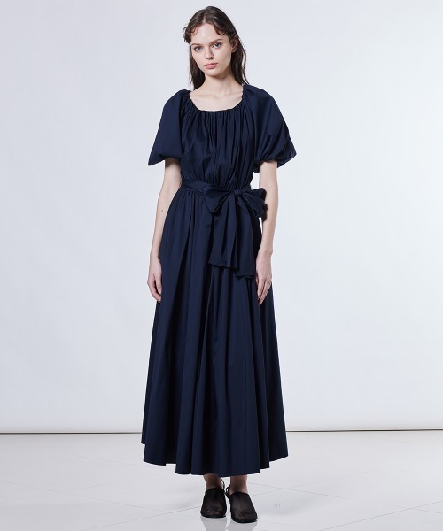 美品★Sov. ソブ LAZER BROAD RGマキシ丈ワンピース　ネイビー Sov. ドレス LAZER BROAD RG ワンピース : ZOZOTOWN Yahoo!店 - 通販