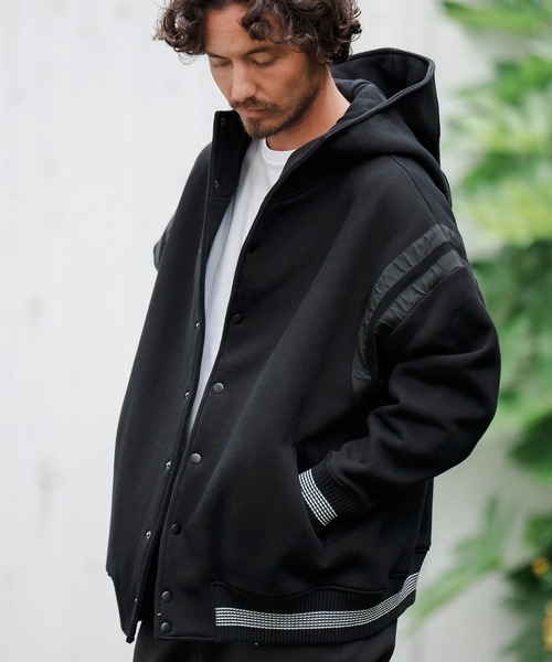 CAMBIO（カンビオ） スタジャン L ブラック メンズ : ZOZOTOWN Yahoo