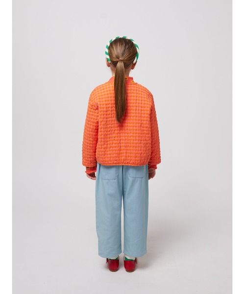 BOBO CHOSES（ボボショーズ） ノーカラージャケット アウター Vichy