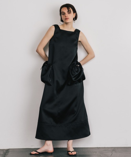 Denio ミドル丈　ドレス　ワンピース CREDONA（クレドナ） ワンピース TENT DRESS/テントドレス : ZOZOTOWN