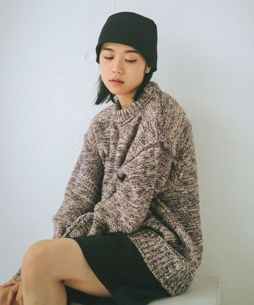 「WHIMSIC」 長袖ニット FREE ブルー メンズ_画像5