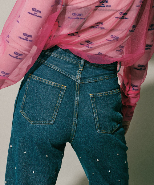[MAISON SPECIAL] Denim брюки 38 голубой женский 