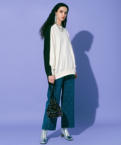 [MAISON SPECIAL] Denim брюки 38 голубой женский 