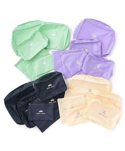 petit main 旅行 「WEB限定」トラベルポーチセット6P : ZOZOTOWN Yahoo