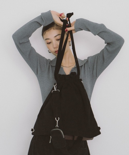 「HANNE」 2WAYバッグ FREE アイボリー レディース_画像9