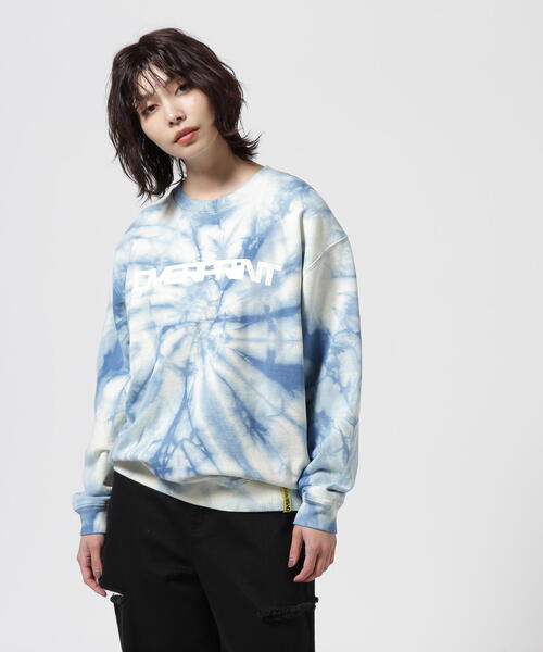 トレーナー/スウェット OVER PRINT BOT CREWNECK PULLOVER over print（オーバープリント） トレーナー スウェット overprint