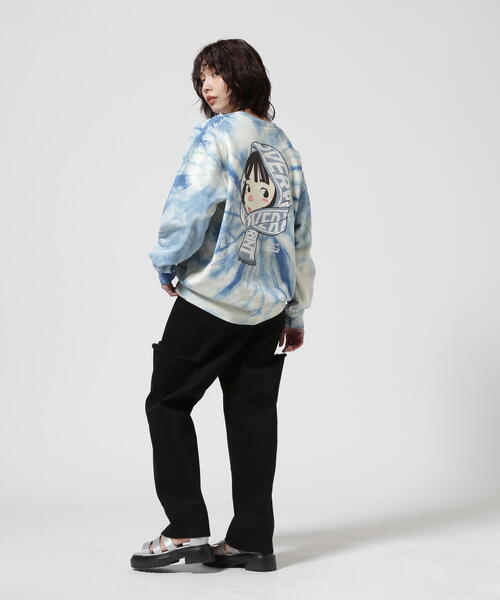 over print（オーバープリント） トレーナー スウェット overprint