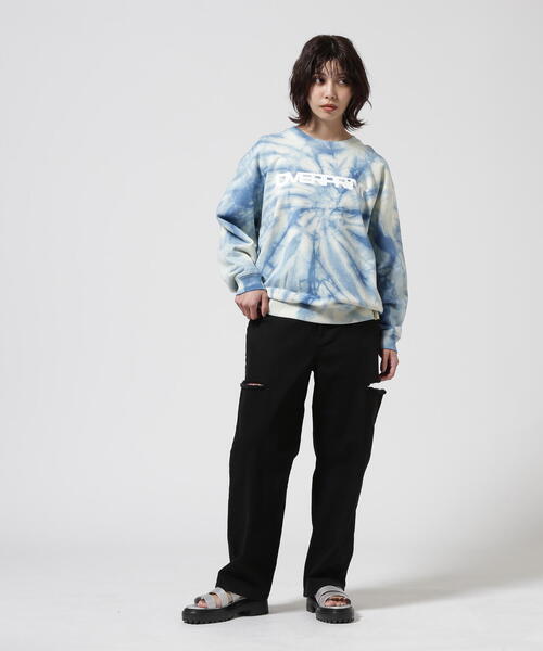 over print（オーバープリント） トレーナー スウェット overprint
