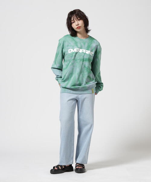 over print（オーバープリント） トレーナー スウェット overprint
