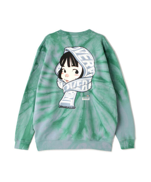 over print（オーバープリント） トレーナー スウェット overprint