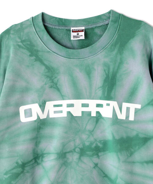 over print スウェット over print（オーバープリント） トレーナー スウェット overprint