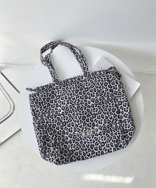 AS KNOW AS（アズノゥアズ） トートバッグアニマルプリントトート