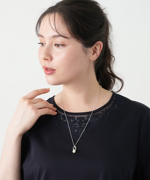 Lanvin ペンダント ネックレス すぐ届く】ランバンオンブルー 花ネックレス☆送料関税無料