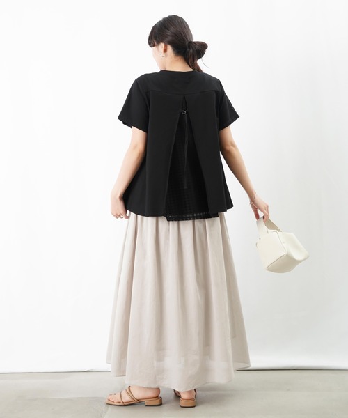 LADY LUCK LUCA tシャツ LC/LLL バックレースプルオーバー