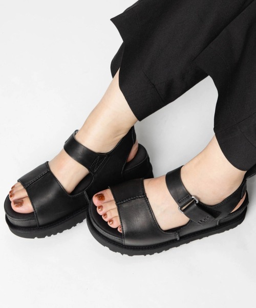 【UGG 】AUS発★ゴールデンスターハイ/厚底サンダル UGG＞ゴールデンスター ハイ サンダル