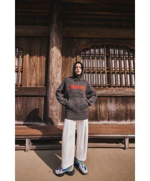 OMMO（オーエムエムオー） ニット セーター CURL KNIT HOODIE