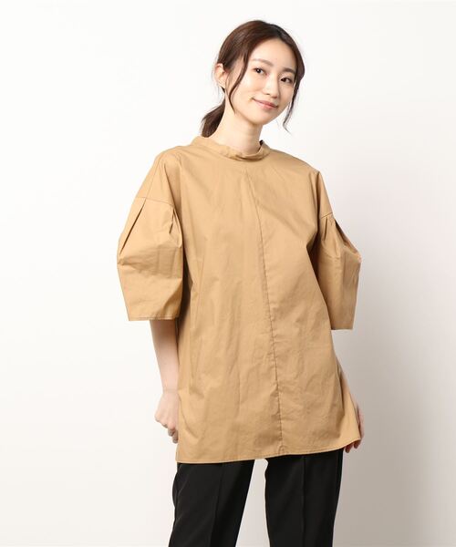 「ADORE」 半袖ブラウス 38 ベージュ レディース 2237435668.jpg?1713329590