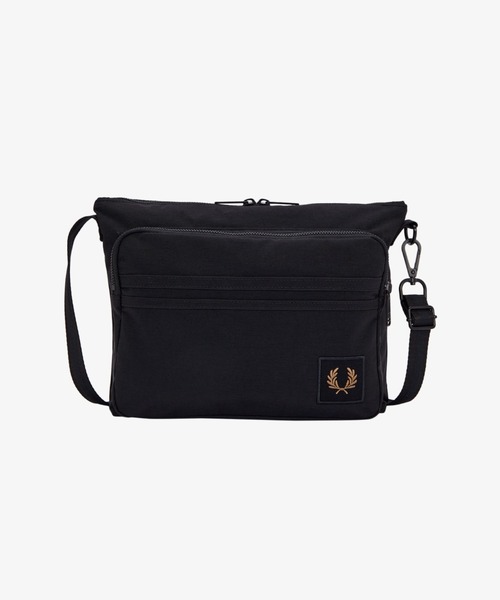 FRED PERRY（フレッドペリー）クロスボディバッグ L5256 ウエスト FRED PERRY (フレッドペリー) コントラスト テープ クロス