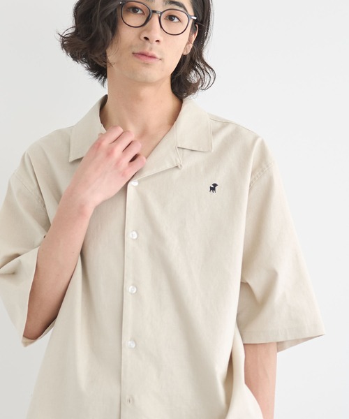 midopote  BUNON コットンリネンシャツ ステッチデザイン CRAFT STANDARD BOUTIQUE（クラフトスタンダードブティック） シャツ
