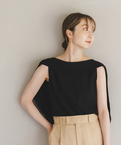 NOBLE ブラウス シャツ 「WEB限定追加」「NOBLE×L'AUBE BLANC