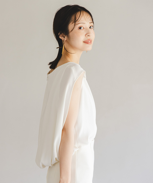 NOBLE ブラウス シャツ 「WEB限定追加」「NOBLE×L'AUBE BLANC