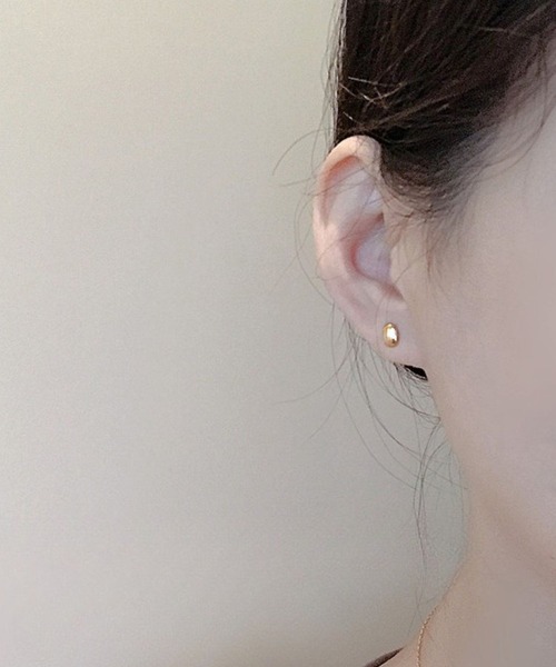 yu-ka ピアス YU-KA:ビーンミニピアス been mini pierce レディース