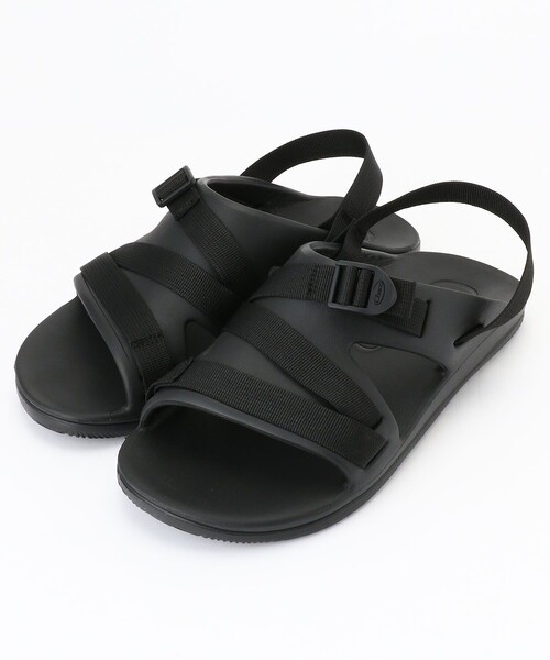 「FREAK'S STORE」 「chaco」サンダル 24.5cm ブラック メンズ_画像3