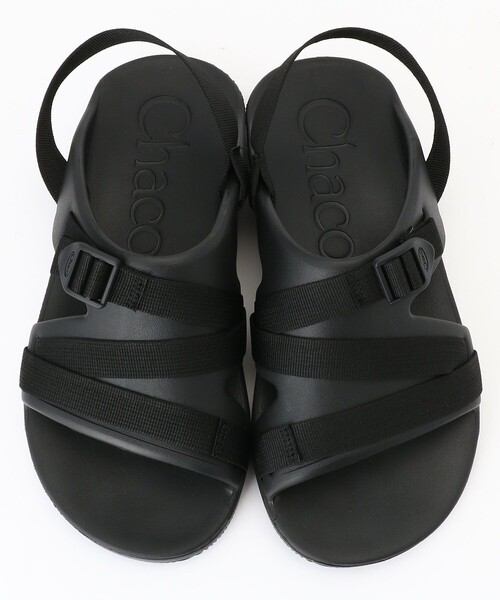 「FREAK'S STORE」 「chaco」サンダル 24.5cm ブラック メンズ_画像5