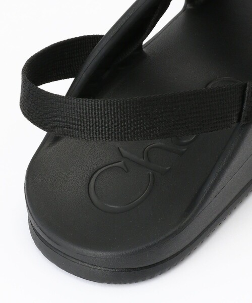 「FREAK'S STORE」 「chaco」サンダル 24.5cm ブラック メンズ_画像7