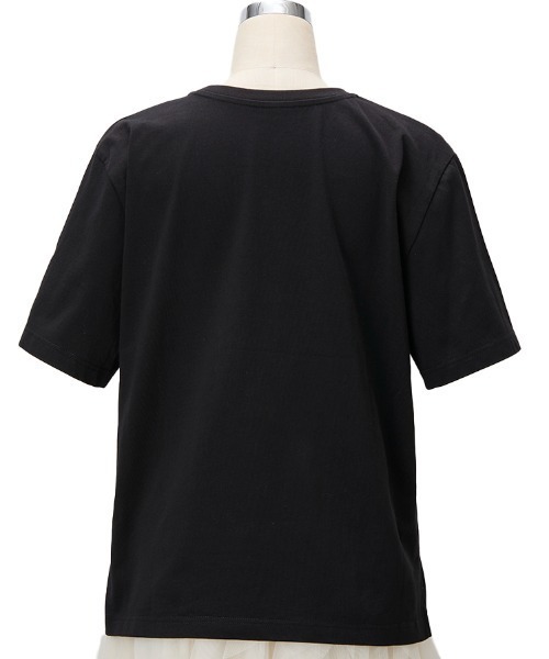 Chesty（チェスティ） tシャツ 半袖 PARIS Tシャツ/パリ（ブラック