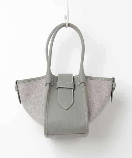 美品 ヴァジック ボンド 2way ショルダーバッグ 肩掛け グレー ショルダー レディース パイソン バッグ ワンショルダー 2WAY