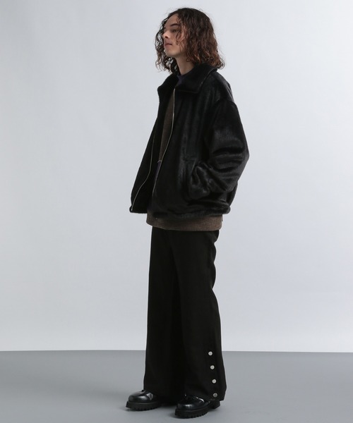 HARE（ハレ） ジップアップブルゾン MEDIUM ブラック メンズ