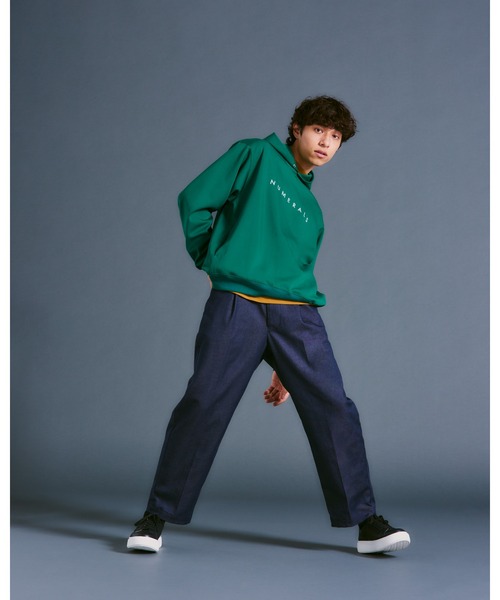 「niko and...」 「NUMERALS」デニムパンツ LARGE ネイビー メンズ