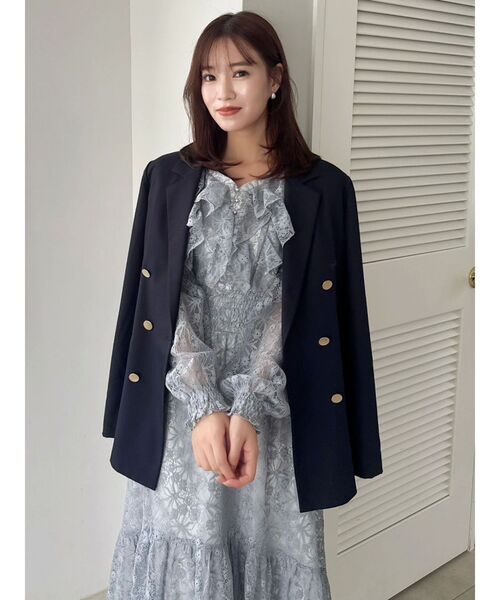 dazzlin ジャケット テーラードジャケット マリンテーラードジャケット