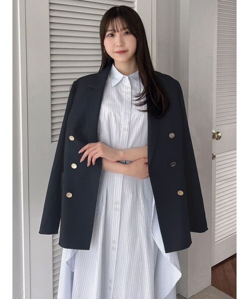 dazzlin ジャケット テーラードジャケット マリンテーラードジャケット