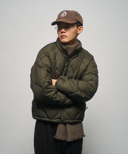 ジャケット・アウター THE BOLDMAN Ripstop Puff Blouson THE BOLDMAN（ザ ボールドマン）の「Ripstop Puff Blouson / リップス