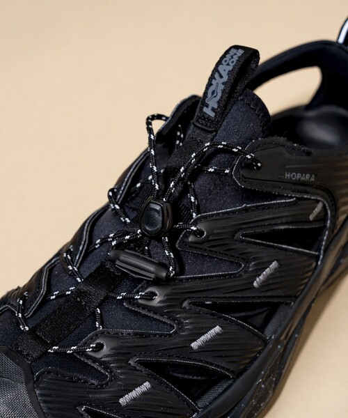 「HOKA」 サンダル 9 ブラック メンズ_画像6