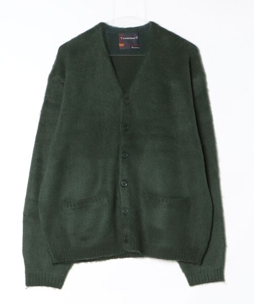TOWNCRAFT タウンクラフトカーディガン TOWNCRAFT（タウンクラフト） カーディガン SOLID SHAGGY CARDIGAN