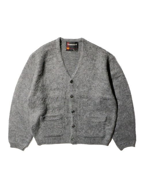 TOWNCRAFT タウンクラフト アクリルカーディガン セール】TOWNCRAFT / タウンクラフト 60S CARDIGAN 無地