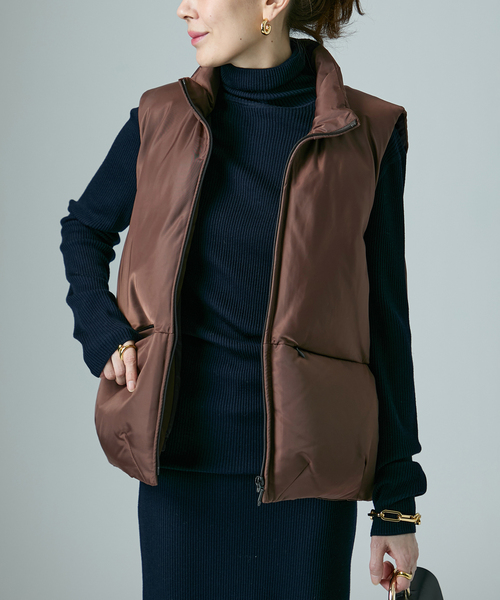 VERMEIL par iena（ヴェルメイユパーイエナ） ダウンベスト ベスト